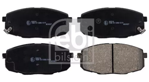Febi Front Brake Pad Set For Hyundai Kia Carens Cee'd I30 Pr