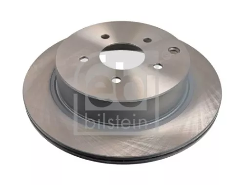 2x Febi Rear Internally Vented Brake Disc For Infiniti Nissan Elgrand Fx M