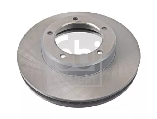 2x Febi Front Internally Vented Brake Disc For Lexus Toyota Land Cruiser 1