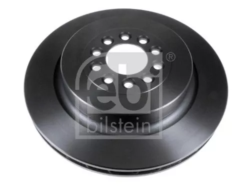 2x Febi Front Internally Vented Brake Disc For Jaguar S-type Xj