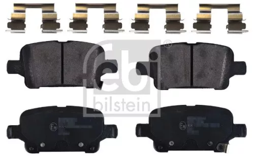 Febi Rear Brake Pad Set For Chevrolet Opel Vauxhall Ampera-e
