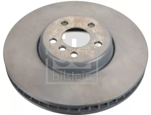 Febi Single Front Left Internally Vented Brake Disc For Bmw Toyota 2 3 4 5 6 7