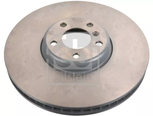 Febi Single Front Left Internally Vented Brake Disc For Bmw 5 7