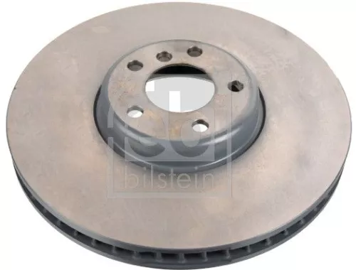 Febi Single Front Right Internally Vented Brake Disc For Bmw 5 7
