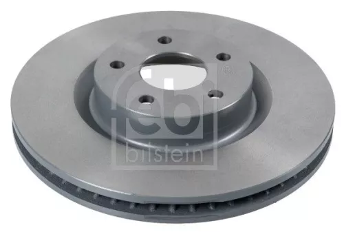 2x Febi Front Internally Vented Brake Disc For Ford Focus Kuga