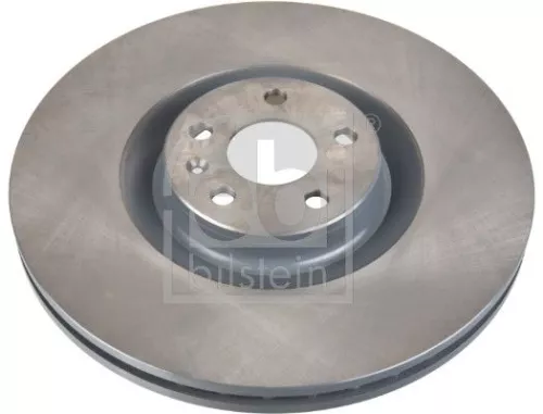 2x Febi Front Internally Vented Brake Disc For Volvo Xc60 Xc90