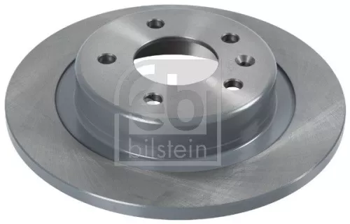 2x Febi Rear Solid Brake Disc For Opel Vauxhall Insignia