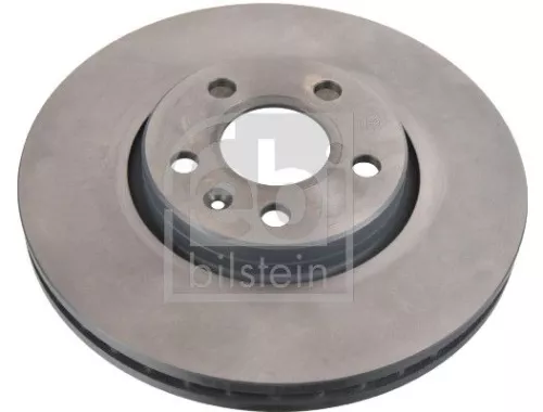 2x Febi Front Internally Vented Brake Disc For Volvo S90 V60 V90