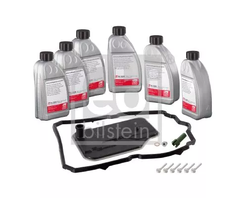 Febi Bilstein Automatic Transmission Oil Filter Kit For Mercedes-benz Merc