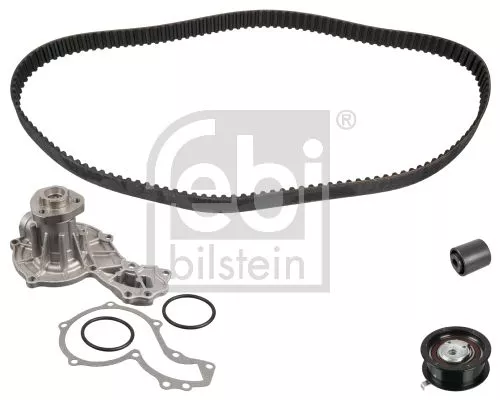 Febi Water Pump & Timing Belt Kit For Audi Seat Vw 80 A6 Cabriolet Cadd