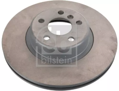 2x Febi Front Internally Vented Brake Disc For Bmw Toyota 2 3 4 5 Supra X3