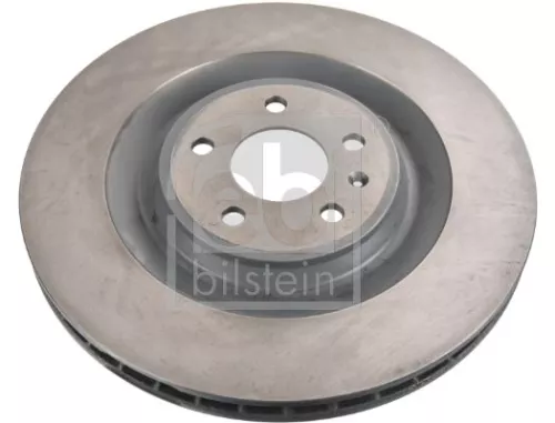2x Febi Rear Internally Vented Brake Disc For Porsche Macan