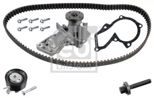 Febi Water Pump & Timing Belt Kit For Ford Volvo B-max C-max C30 Fiesta