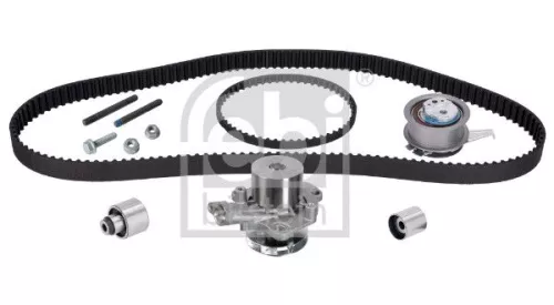 Febi Water Pump & Timing Belt Kit For Audi Seat Skoda Vw A1 A3 A4 A4 Al