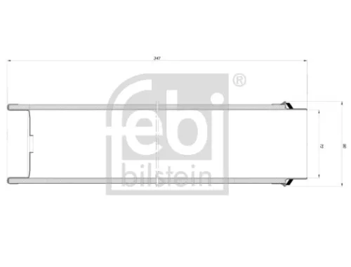 FEBI BILSTEIN FEBI BILSTEIN 173138 Febi Bilstein Air Filter For Mercedes-benz Unimog 