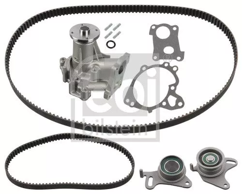 Febi Water Pump & Timing Belt Kit For Hyundai Kia Mitsubishi Bongo Deli