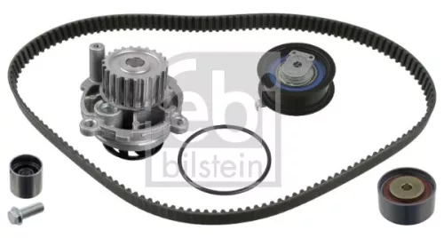 Febi Water Pump & Timing Belt Kit For Audi Vw A3 A4 Golf Touran