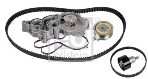 Febi Water Pump & Timing Belt Kit For Seat Skoda Vw Citigo Fabia Ibiza 