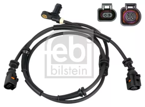 Febi Rear Left Or Right  Abs Wheel Speed Sensor For Ford Seat Vw Alhambra 