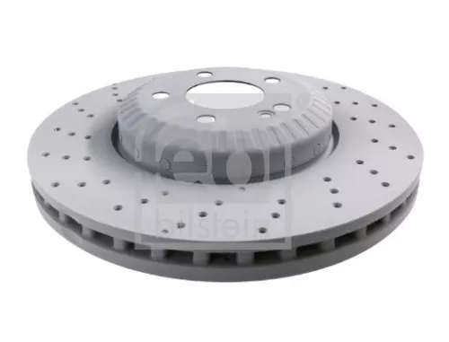 2x Febi Front Two-part Brake Disc Brake Disc For Mercedes-benz S-class