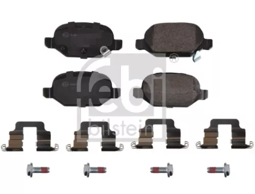 Febi Rear Brake Pad Set For Fiat 500 Panda Panda Van