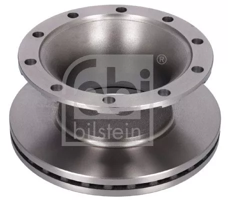 2x Febi Rear Vented Brake Disc