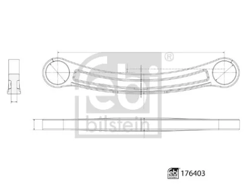 FEBI BILSTEIN FEBI BILSTEIN 176403 Febi Rear Upper Left Control / Trailing Arm For Mercedes Gl-class Gle Gls M-clas 