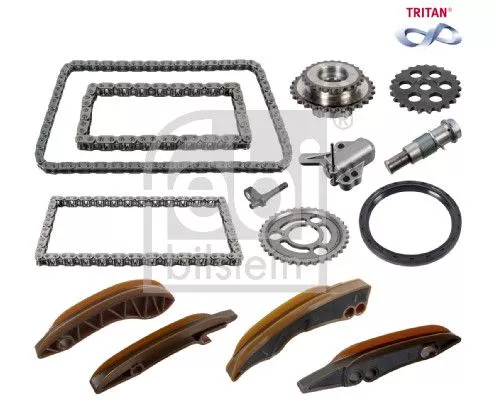 FEBI Lower Upper Timing Chain Kit for BMW MINI 1 2 MINI MINI CLUBMAN MI