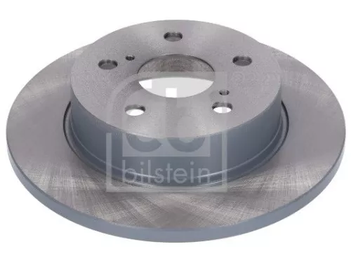 2x Febi Rear Solid Brake Disc For Suzuki Toyota Corolla Swace