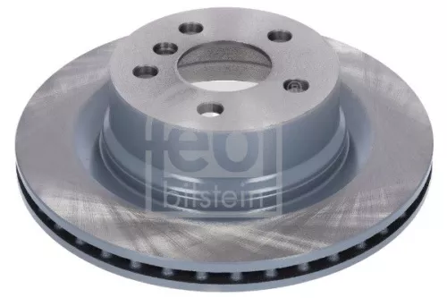 2x Febi Rear Vented Brake Disc For Bmw 3 4