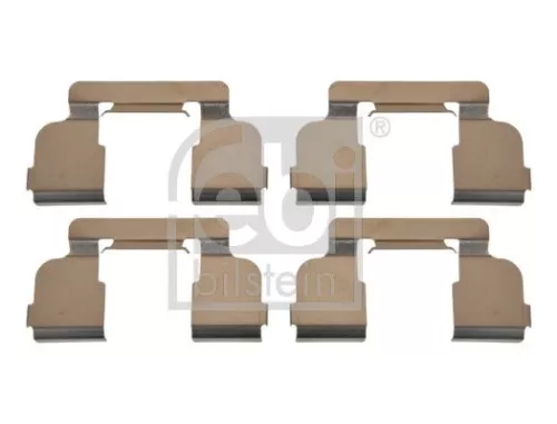 Febi Front Rear Brake Pad Fitting Kit For Dacia Renault 19 25 Cl