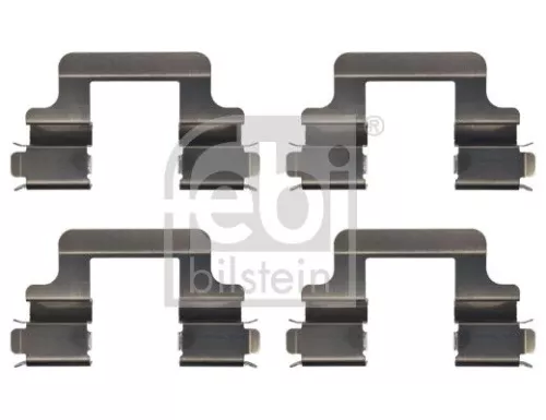 Febi Rear Brake Pad Fitting Kit For Audi Skoda Vw A3 A8 Golf Jet