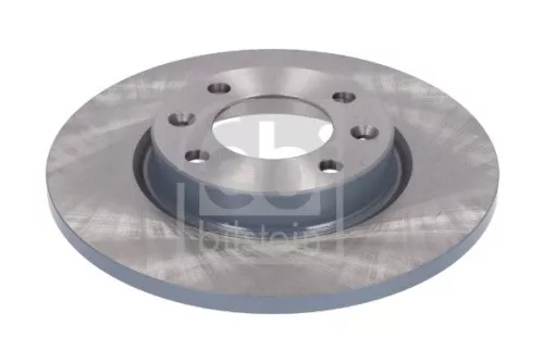 2x Febi Rear Solid Brake Discs Fits Citroën Ds Opel Peugeot Vauxhall 2008 208 C4