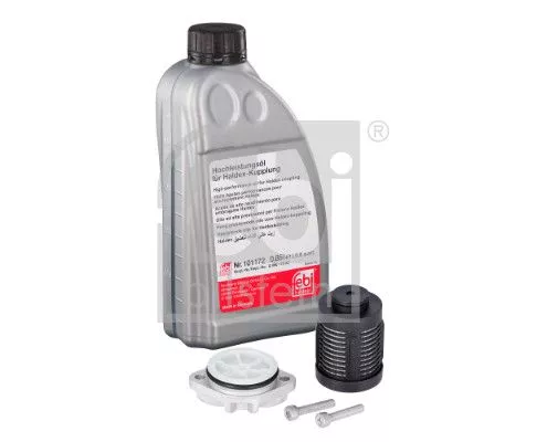 Febi Hydraulic Filter And Oil Service Kit For Ford Land Rover Volvo Freelander 2