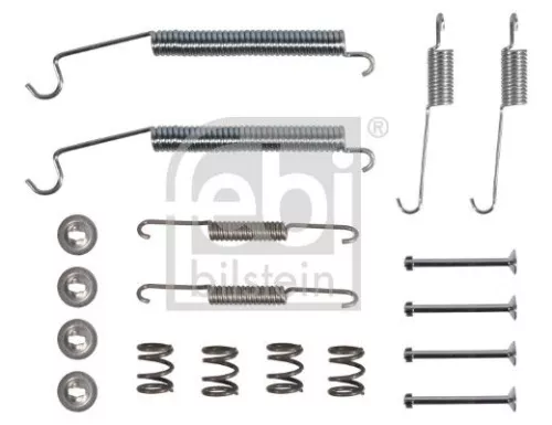 Febi Rear Brake Shoe Fitting Kit For Citroën Peugeot Renault 206 206