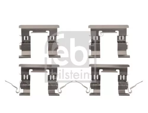 Febi Front Brake Pad Fitting Kit For Nissan Opel Corsa Tiida