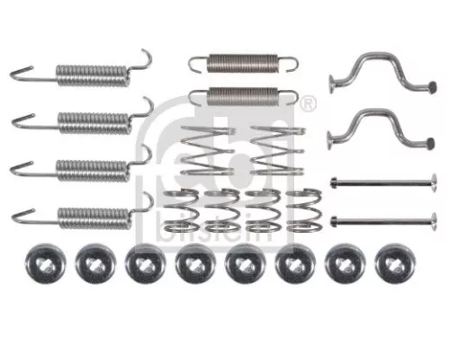 Febi Rear Brake Shoe Fitting Kit For Lexus Toyota Avensis Verso Gs I