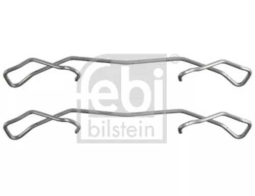 Febi Front Brake Pad Fitting Kit For Alfa Romeo Chrysler Citroën