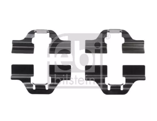 Febi Rear Brake Pad Fitting Kit For Alfa Romeo Audi Citroën Fiat