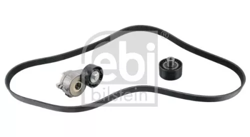 Febi Alternator Belt Set For Citroën Peugeot 206+ Berlingo Berlingo Multi