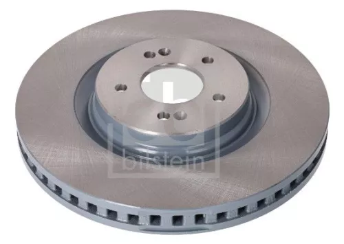 2x Febi Front Vented Brake Discs Fits Hyundai Kia Ev6 Ioniq 5 345mm