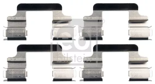 Febi Front Rear Brake Pad Fitting Kit For Alfa Romeo Audi Vw 159