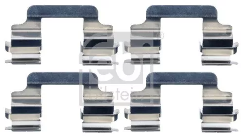 FEBI BILSTEIN FEBI BILSTEIN 185049 Febi Front Rear Brake Pad Fitting Kit For Alfa Romeo Audi Vw 159 