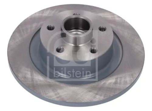 2x Febi Rear Solid Brake Discs Fits Renault Espace 290mm