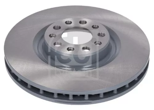 2x Febi Front Vented Brake Discs Fits Alfa Romeo Giulia Stelvio 330mm