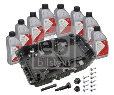Febi Bilstein Automatic Transmission Oil Filter Kit For Mercedes-benz Amg 