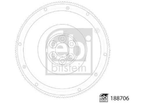 FEBI BILSTEIN FEBI BILSTEIN 188706 Flywheel 