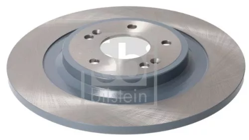 2x Febi Rear Solid Brake Discs 325mm
