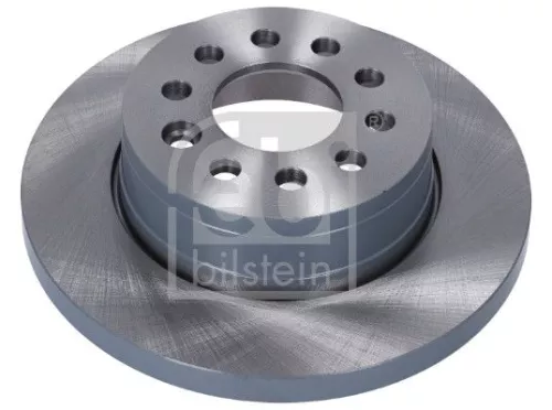 2x Febi Rear Solid Brake Discs Fits Vw Multivan 300mm
