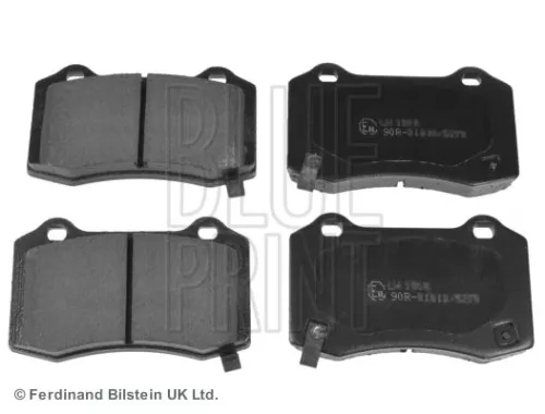 Blue Print Rear Brake Pad Set For Cadillac Chevrolet Chrysler Dodge J